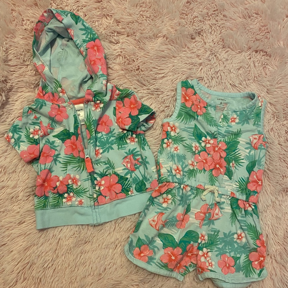 Carter’s tropical set